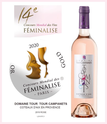 MEDAILLE OR CUVEE TOUR CAMPANETS Rosé 2019